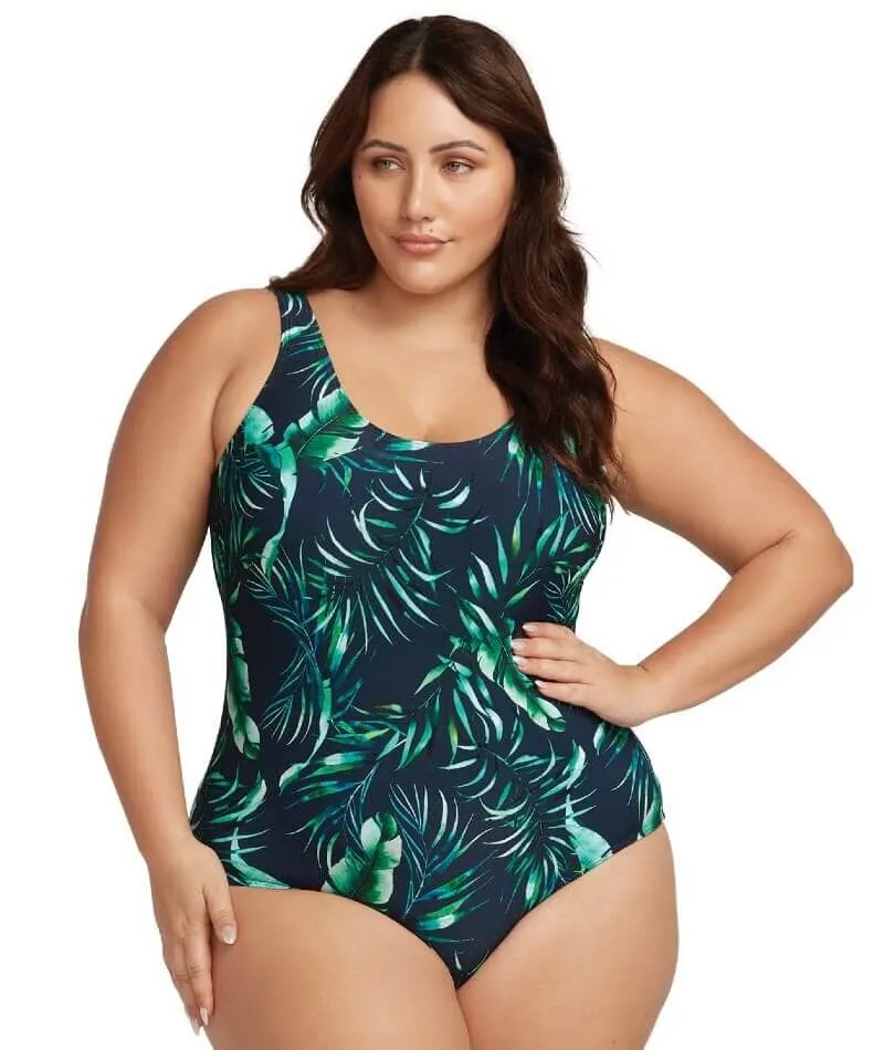 Artesands Palmspiration Renoir C-DD Cup One Piece Swimsuit - Navy