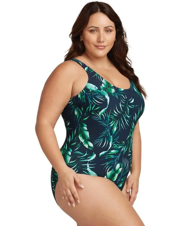 Artesands Palmspiration Renoir C-DD Cup One Piece Swimsuit - Navy