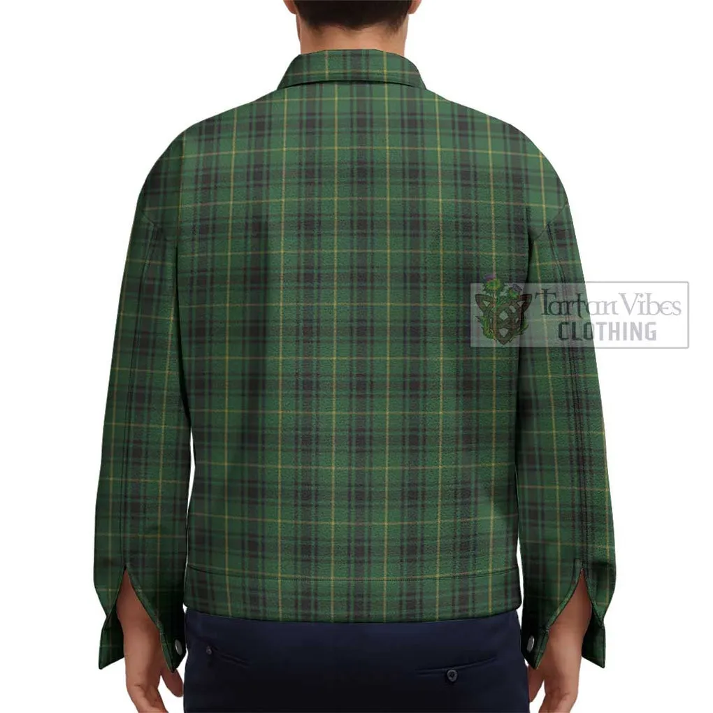 Arthur Tartan Unisex Lapel Cotton Jacket