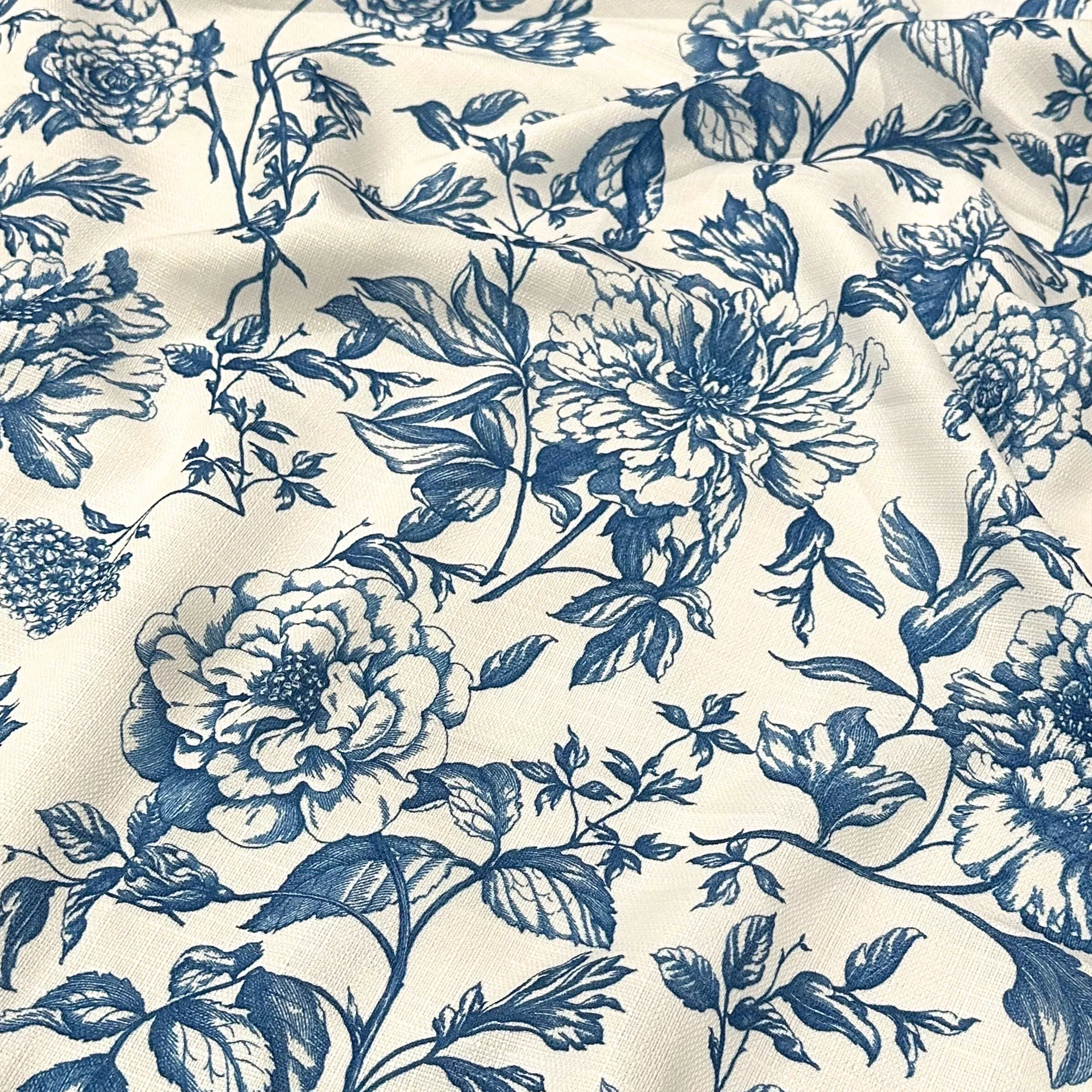 Artistry Bloom Wholesale Fabric in Royal