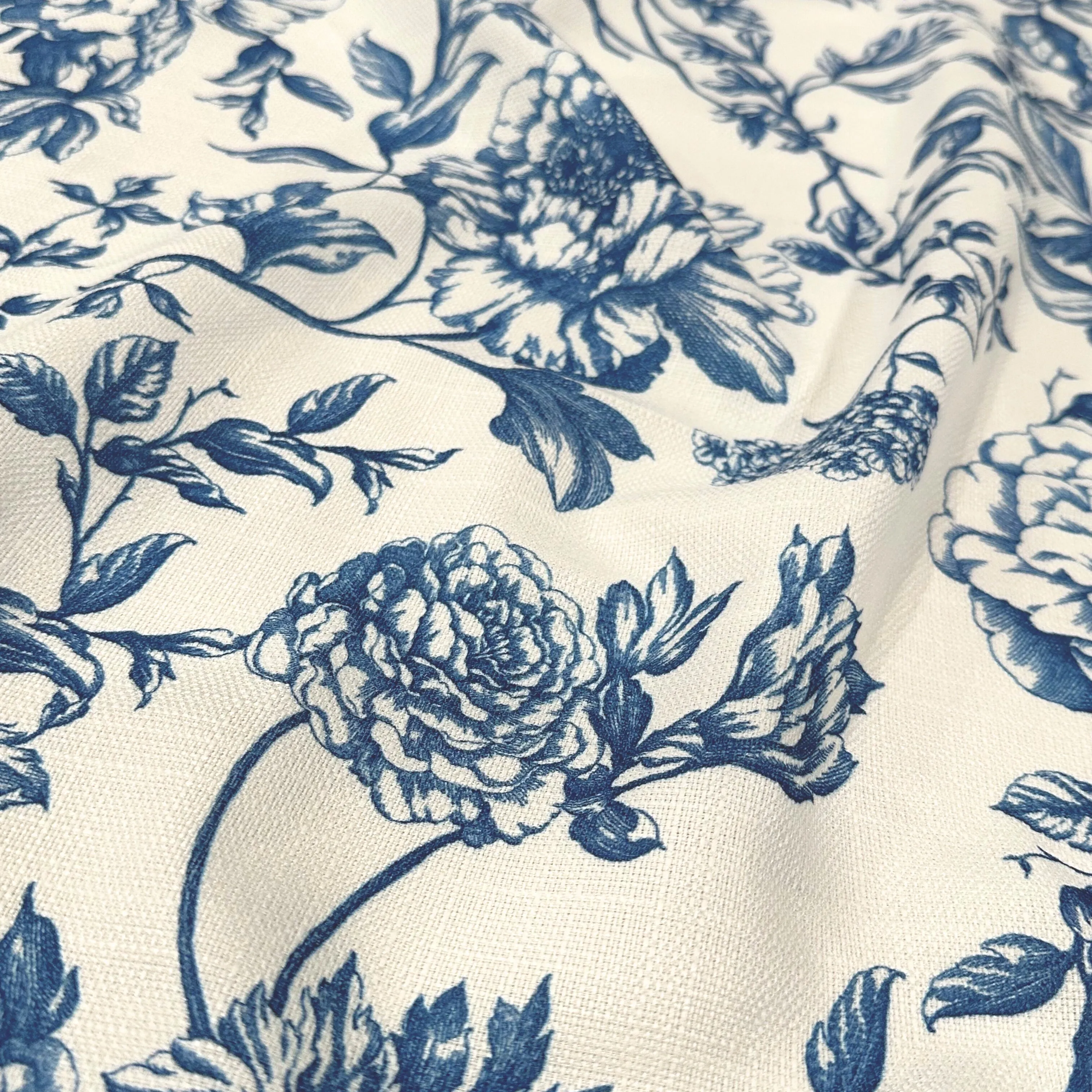 Artistry Bloom Wholesale Fabric in Royal