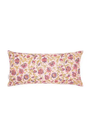 Arya Silk Reversible Bolster Cushion