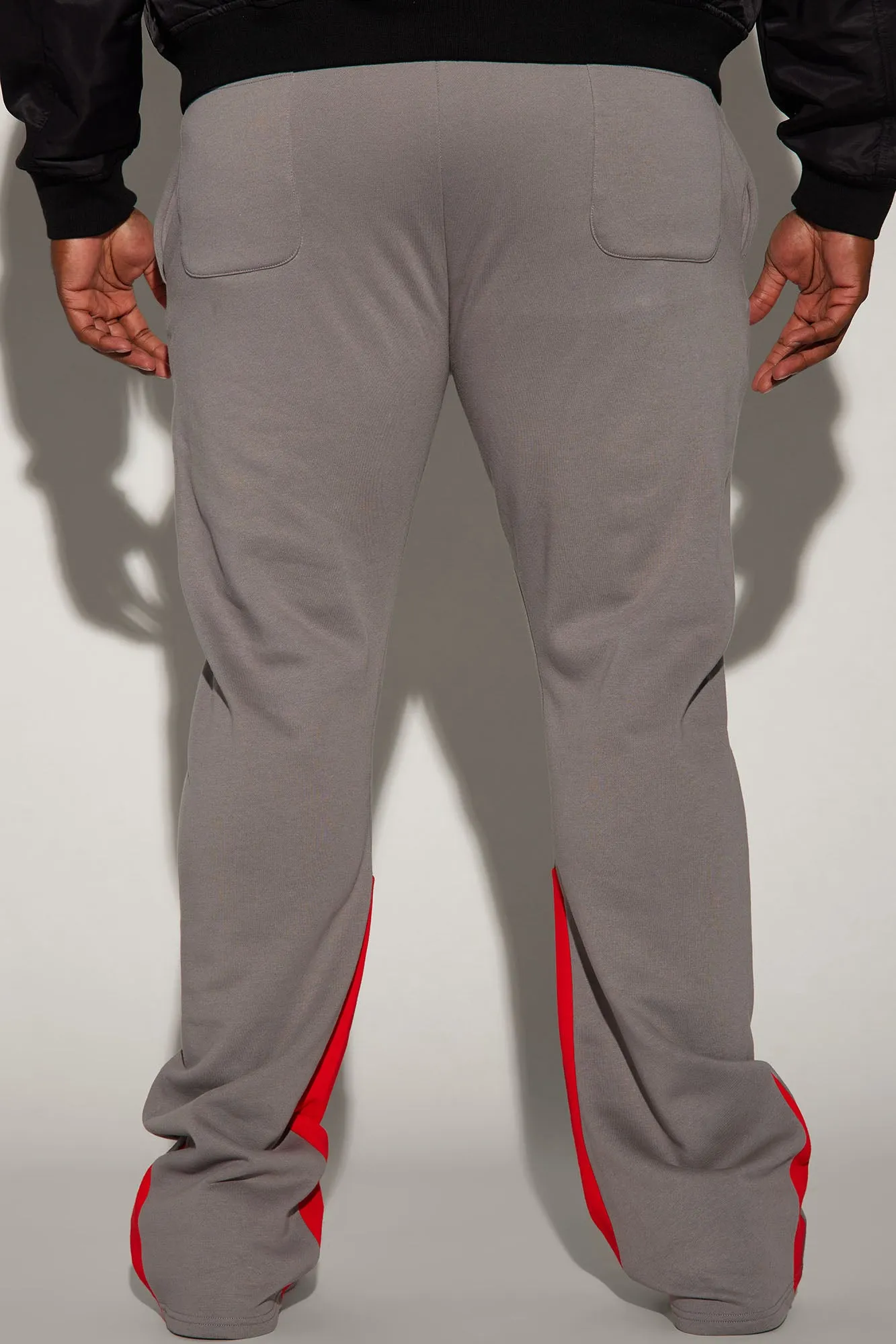 As Above So Below Flared Sweatpant - Charcoal/combo