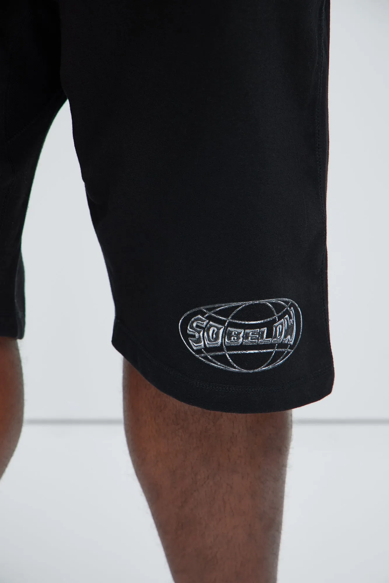 As Above So Below Sweatshorts - Black