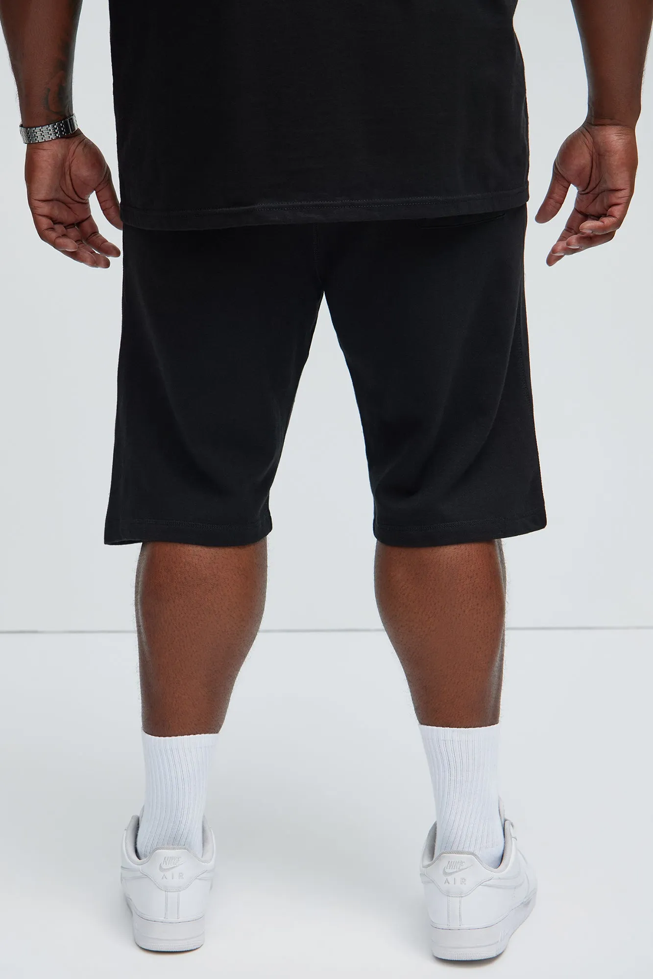 As Above So Below Sweatshorts - Black