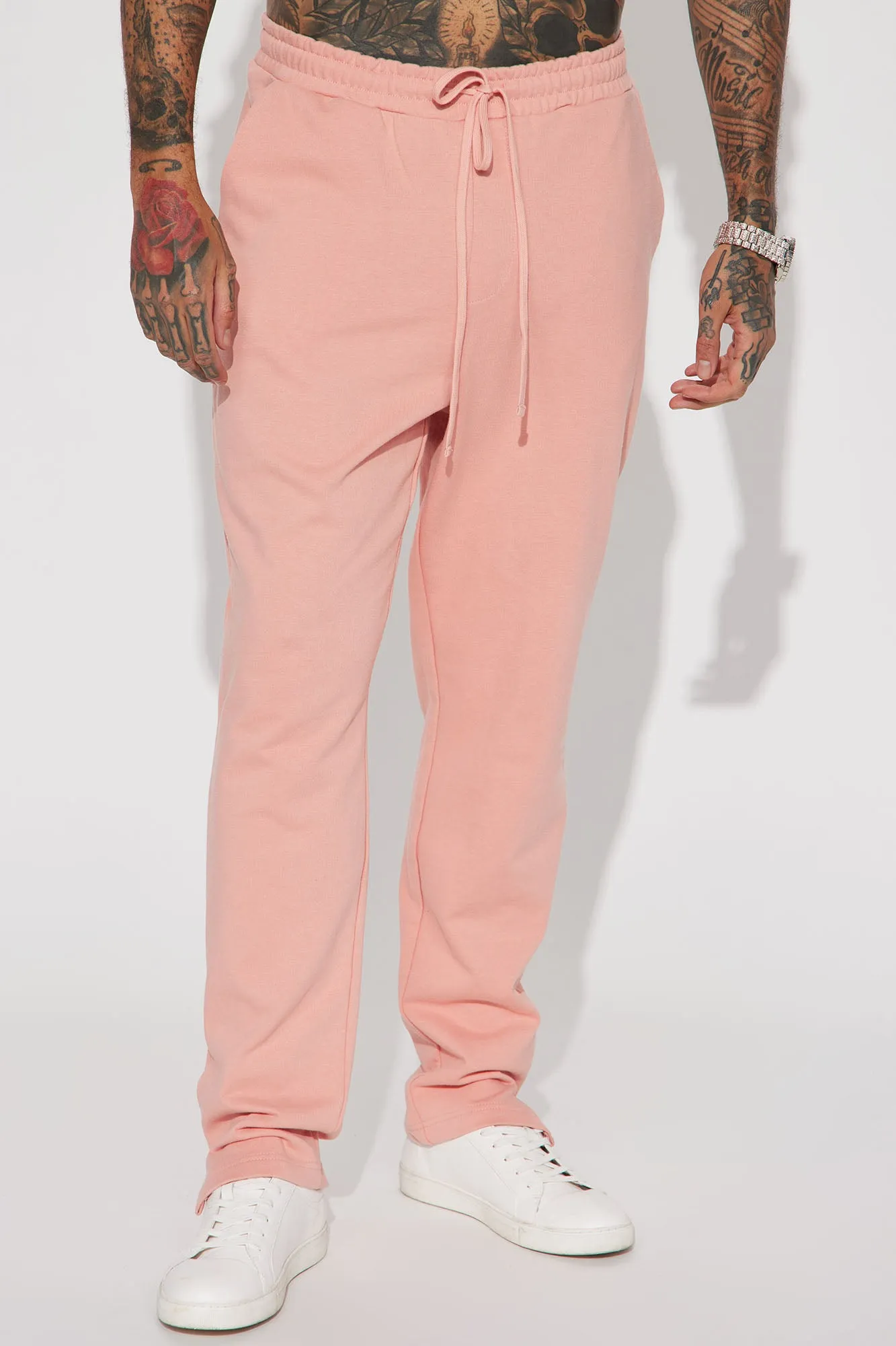 As I See It French Terry Pants - Mauve