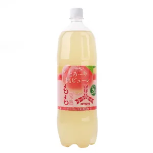 Asahi Mitsuya Cider Ripe Peach Soda Drink 1.5 L