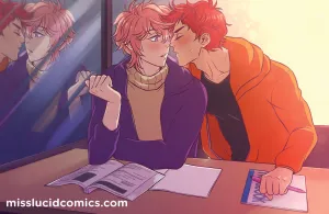 Asakisu Study Date Print