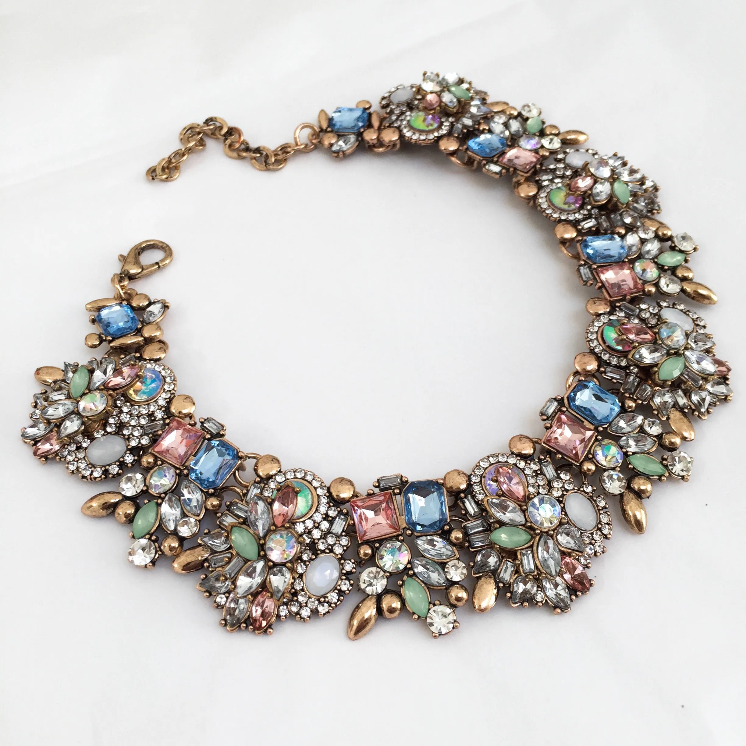 ASHA Pastel Statement Choker