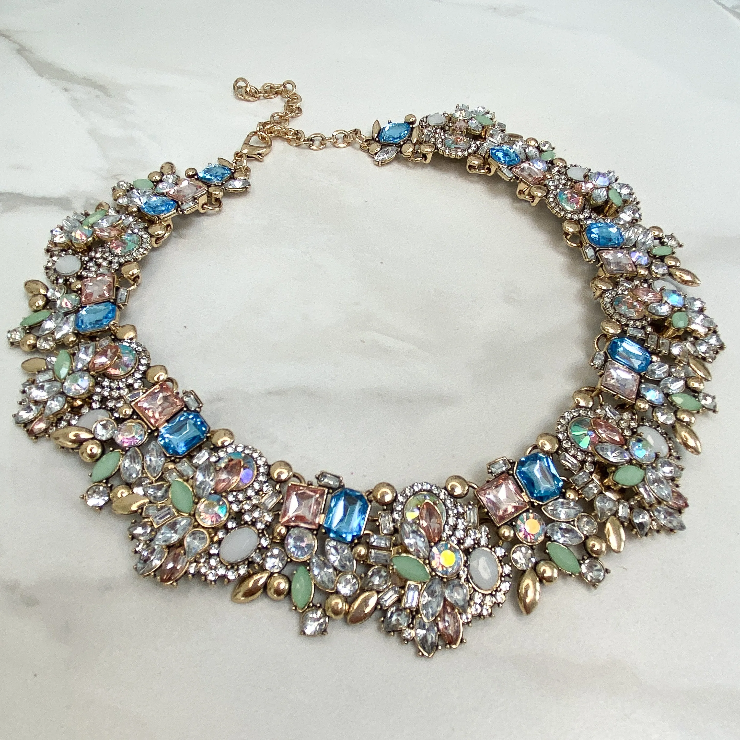 ASHA Pastel Statement Necklace