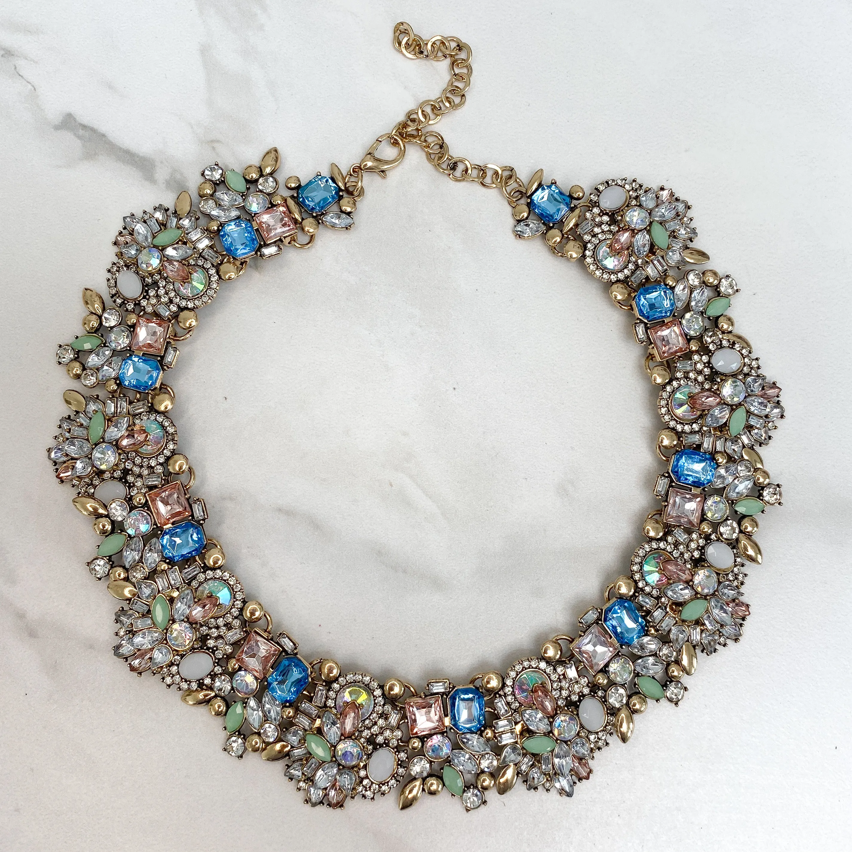 ASHA Pastel Statement Necklace