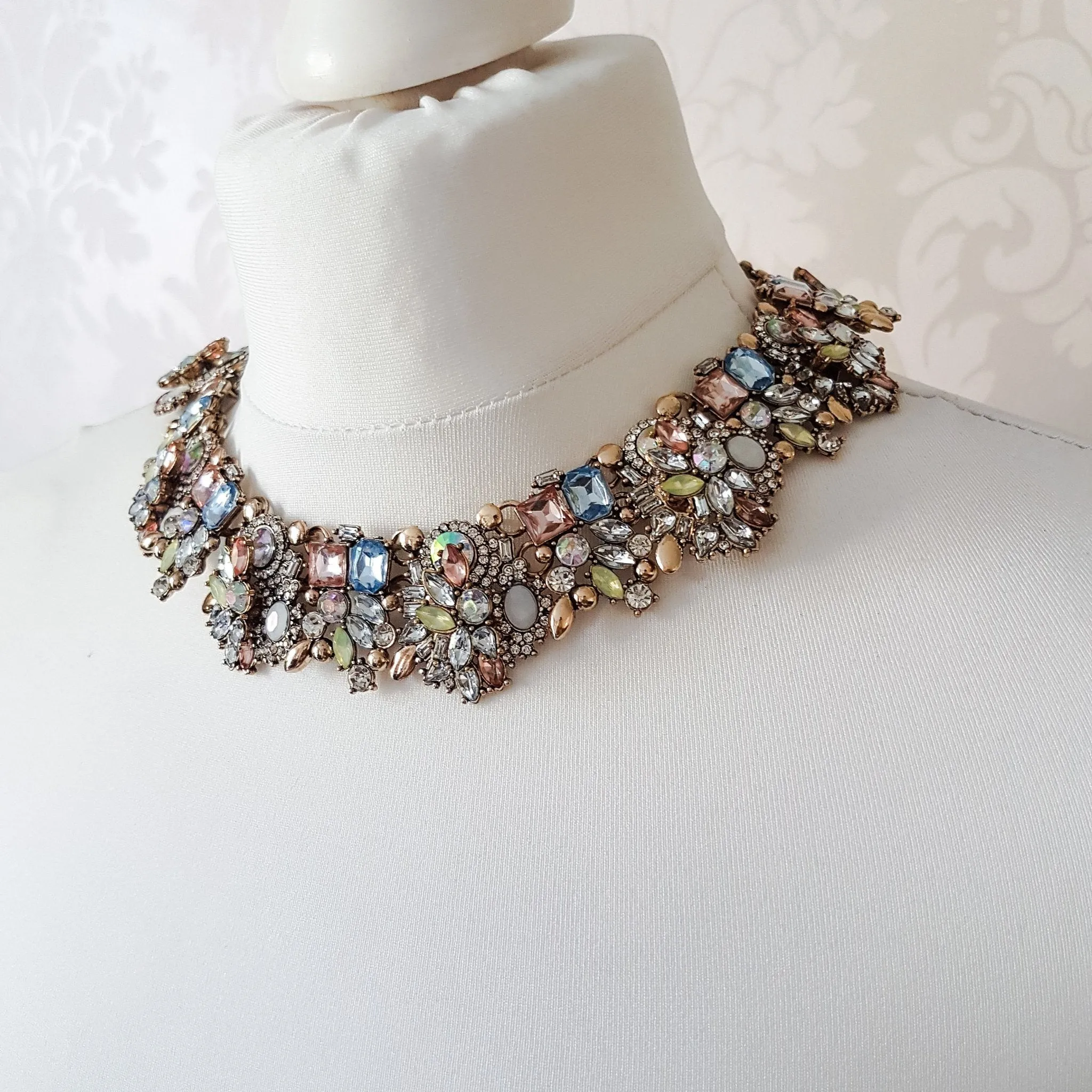 ASHA Pastel Statement Necklace