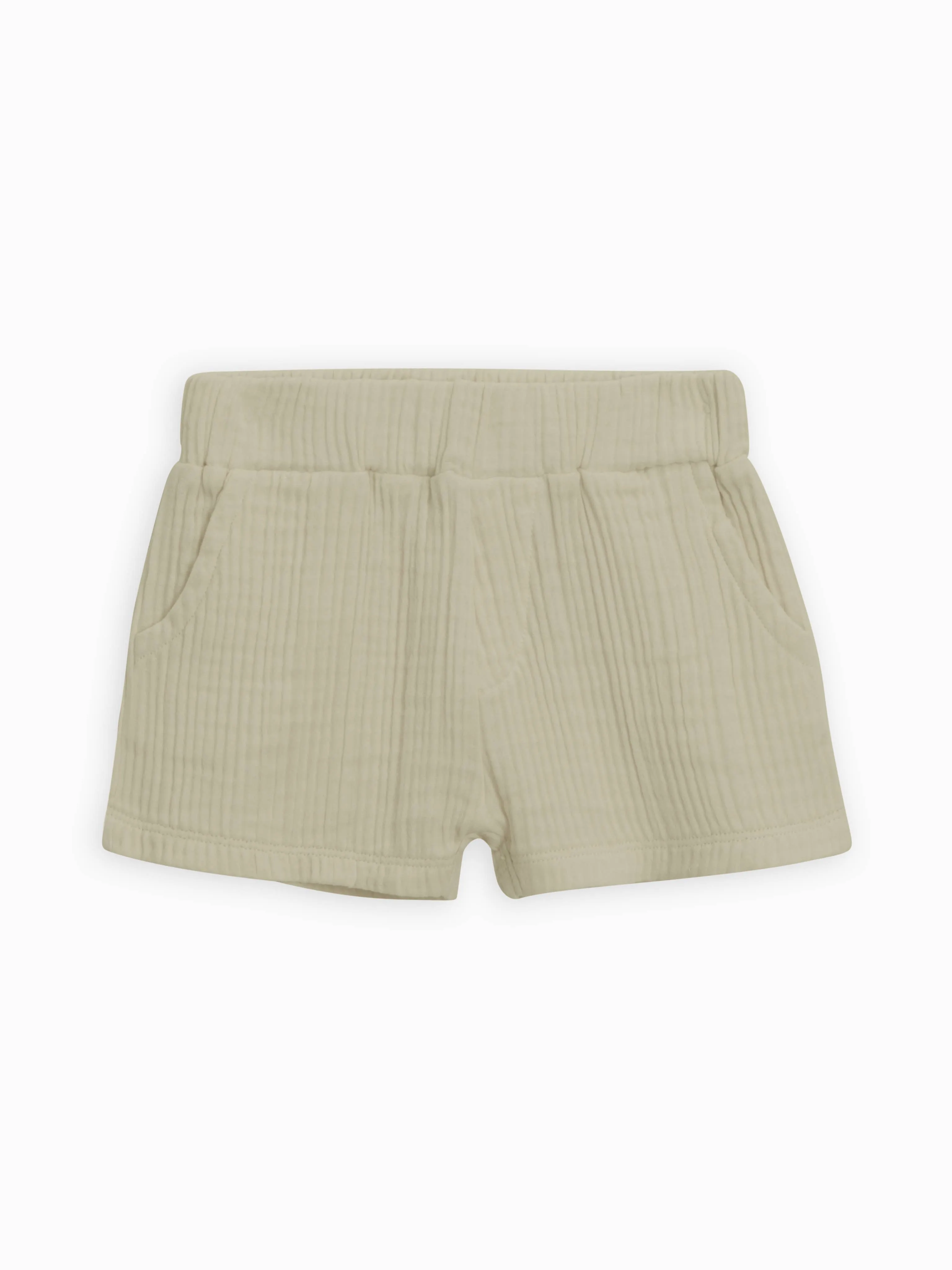 Ashby Muslin Shorts - Sage