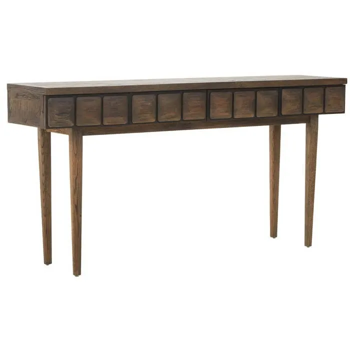 Asher Console Table in Oak Wood