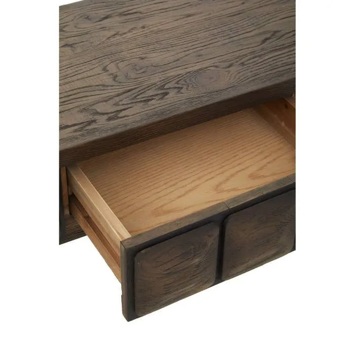 Asher Console Table in Oak Wood