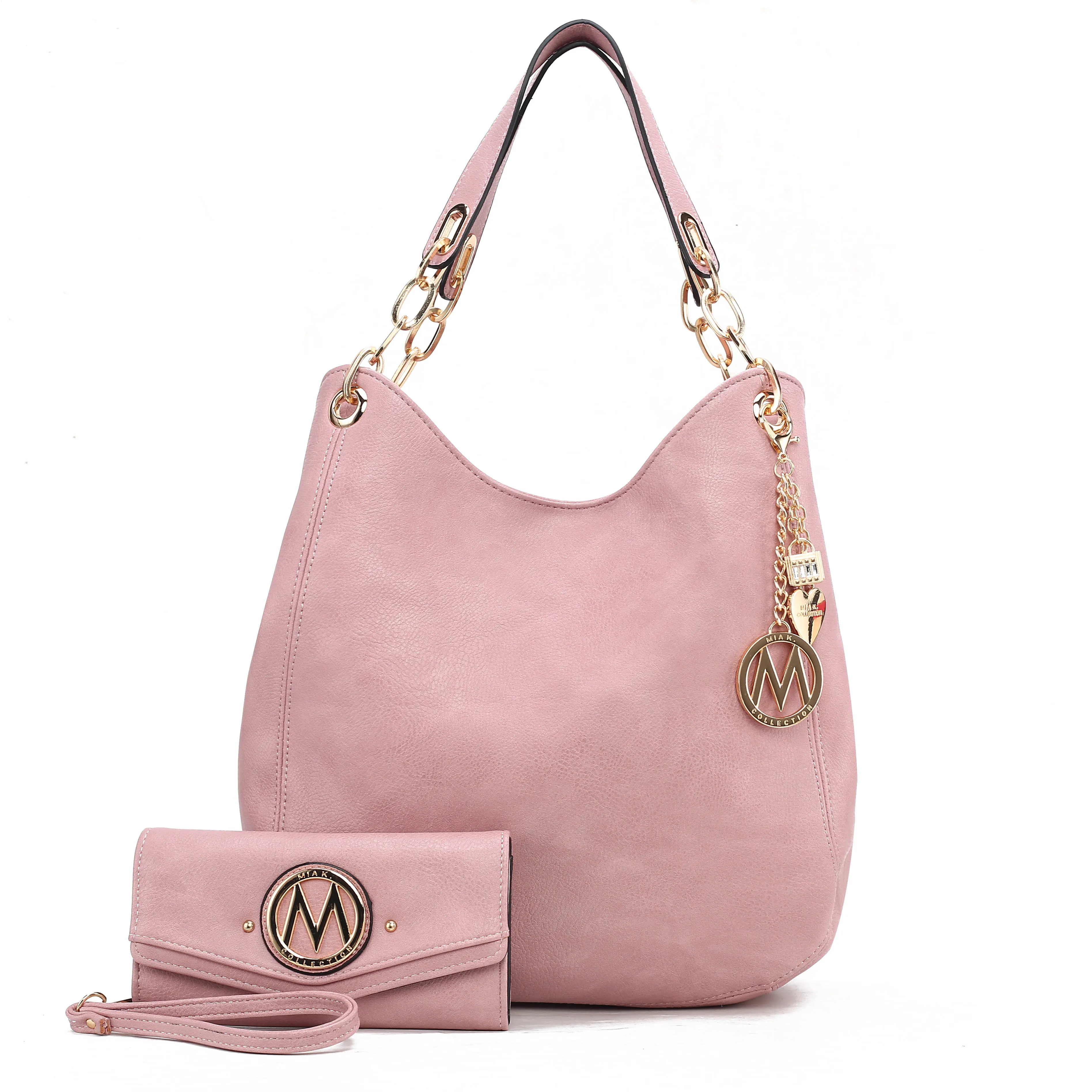 Ashley Hobo Bag and Wallet Set