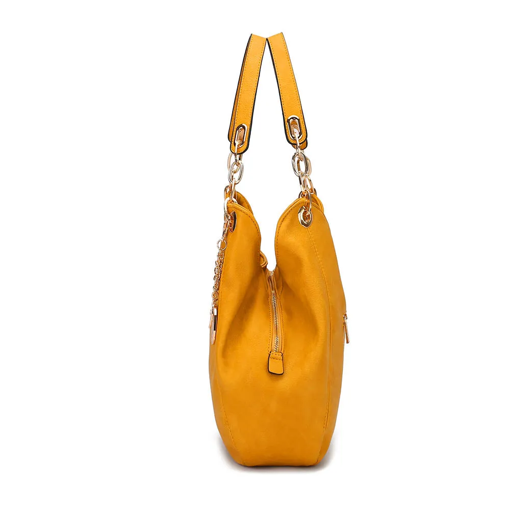 Ashley Hobo Bag and Wallet Set