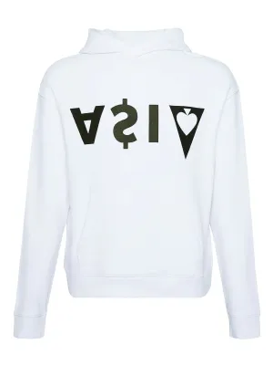 Asia Hooded Sweatshirt (White)