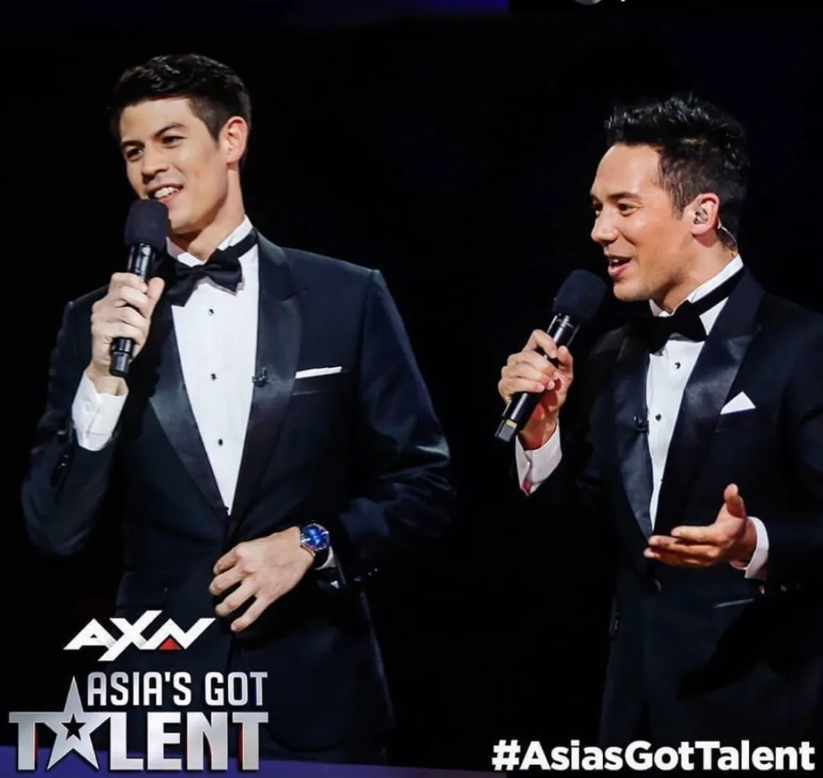 Asia's Got Talent Host Alan M. Wong & Justin Bratton