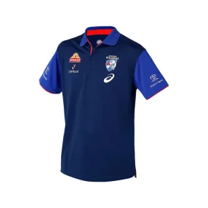 Asics 2024 Western Bulldogs Mens Media Polo