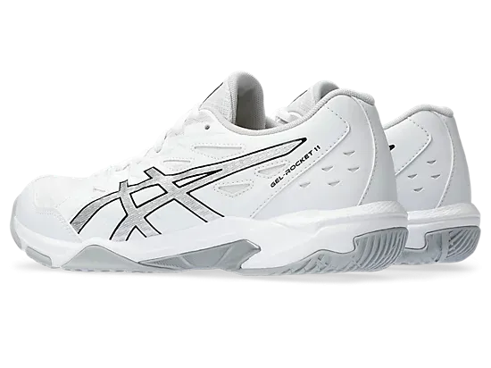 Asics Gel-Tactic 12 Women's Court Shoe White/Pure Silver