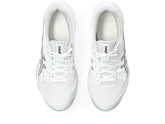 Asics Gel-Tactic 12 Women's Court Shoe White/Pure Silver