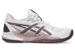 Asics Power Break FF White/Dusty Mauve Women's Court Shoe