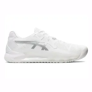 Asics Resolution 9 Women's Tennis Shoe White/Pure Silver