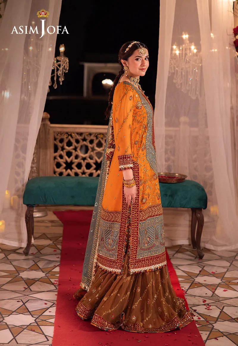 Asim Jofa Chandni Raatein Formals – AJCR-07 Embroidered Chiffon