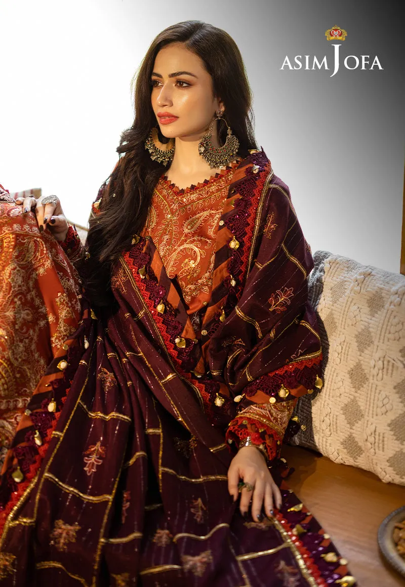 Asim Jofa Kashmiri Taanka Winter Collection – AJKT-09