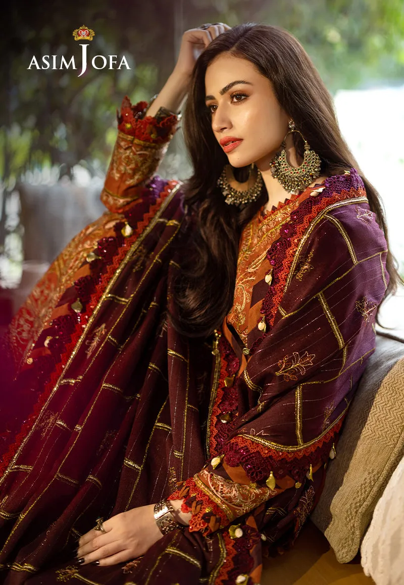 Asim Jofa Kashmiri Taanka Winter Collection – AJKT-09