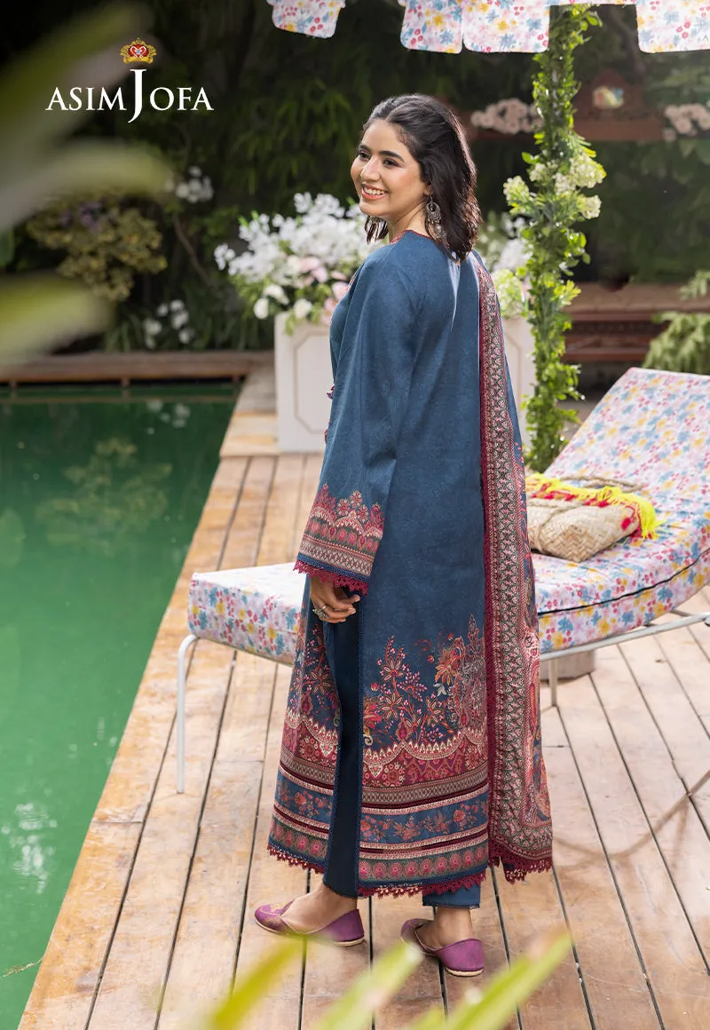 Asim Jofa Lawn Essential Prints – AJGB-09