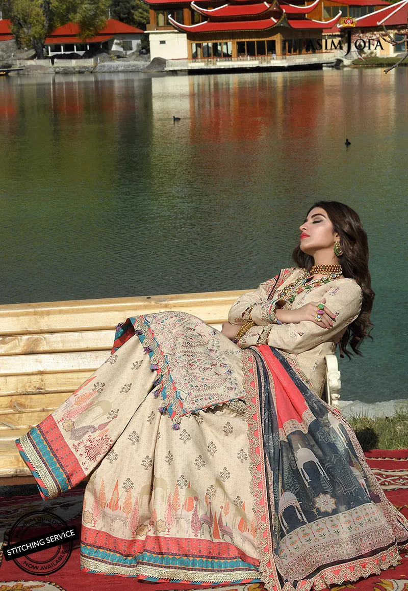 Asim Jofa Shehr-e-Yaar Luxury Lawn Collection – AJSL-02