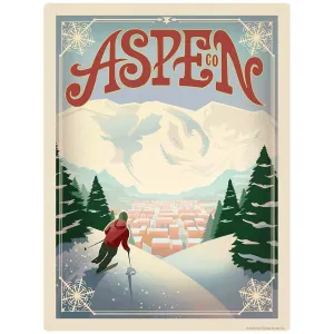 Aspen Colorado Vinyl Sticker