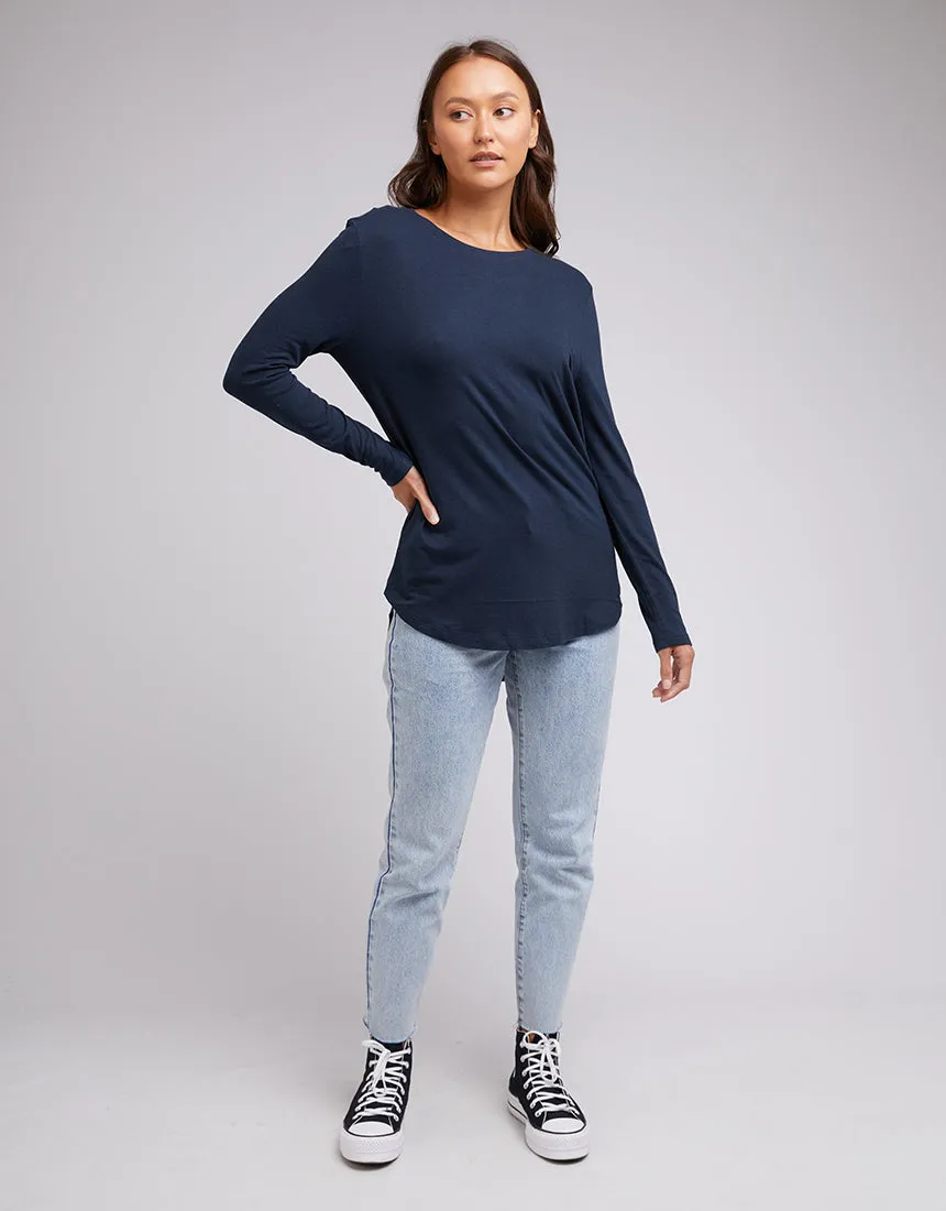 Aspen Long Sleeve Navy