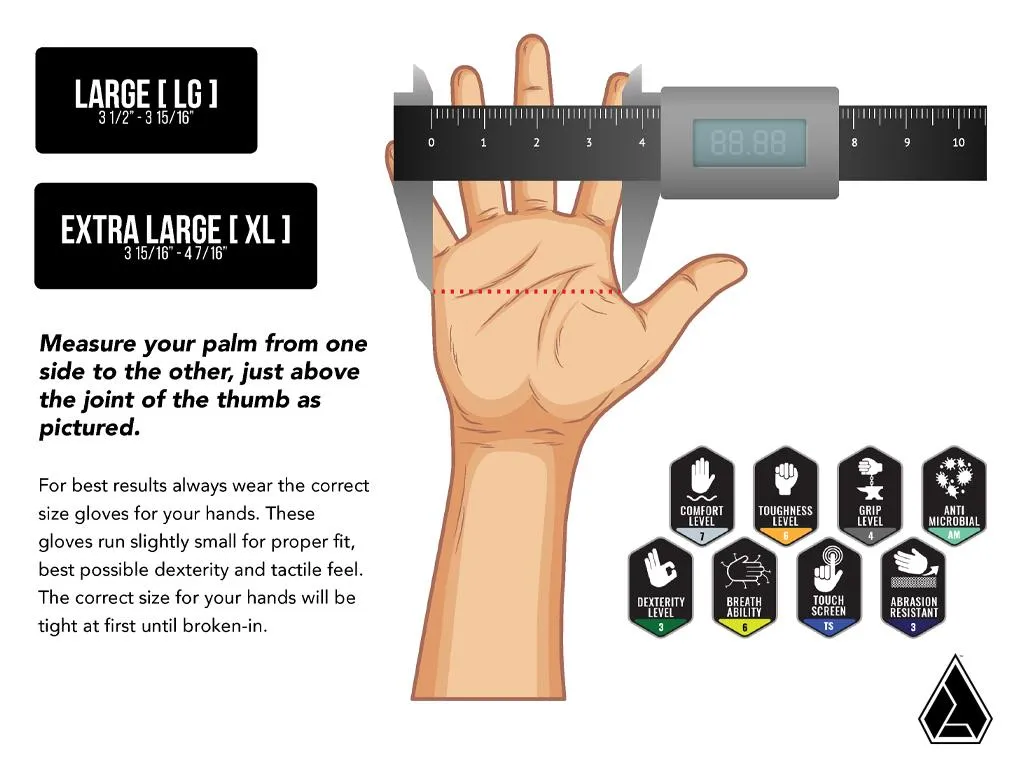 ASSAULT INDUSTRIES DRIVING/WRENCHING GLOVES