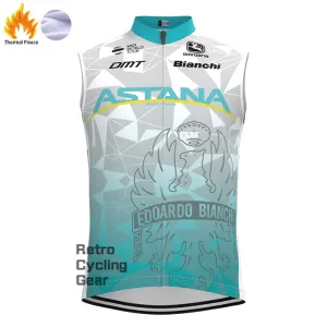 Astana Bianchi Fleece Cycling Vest