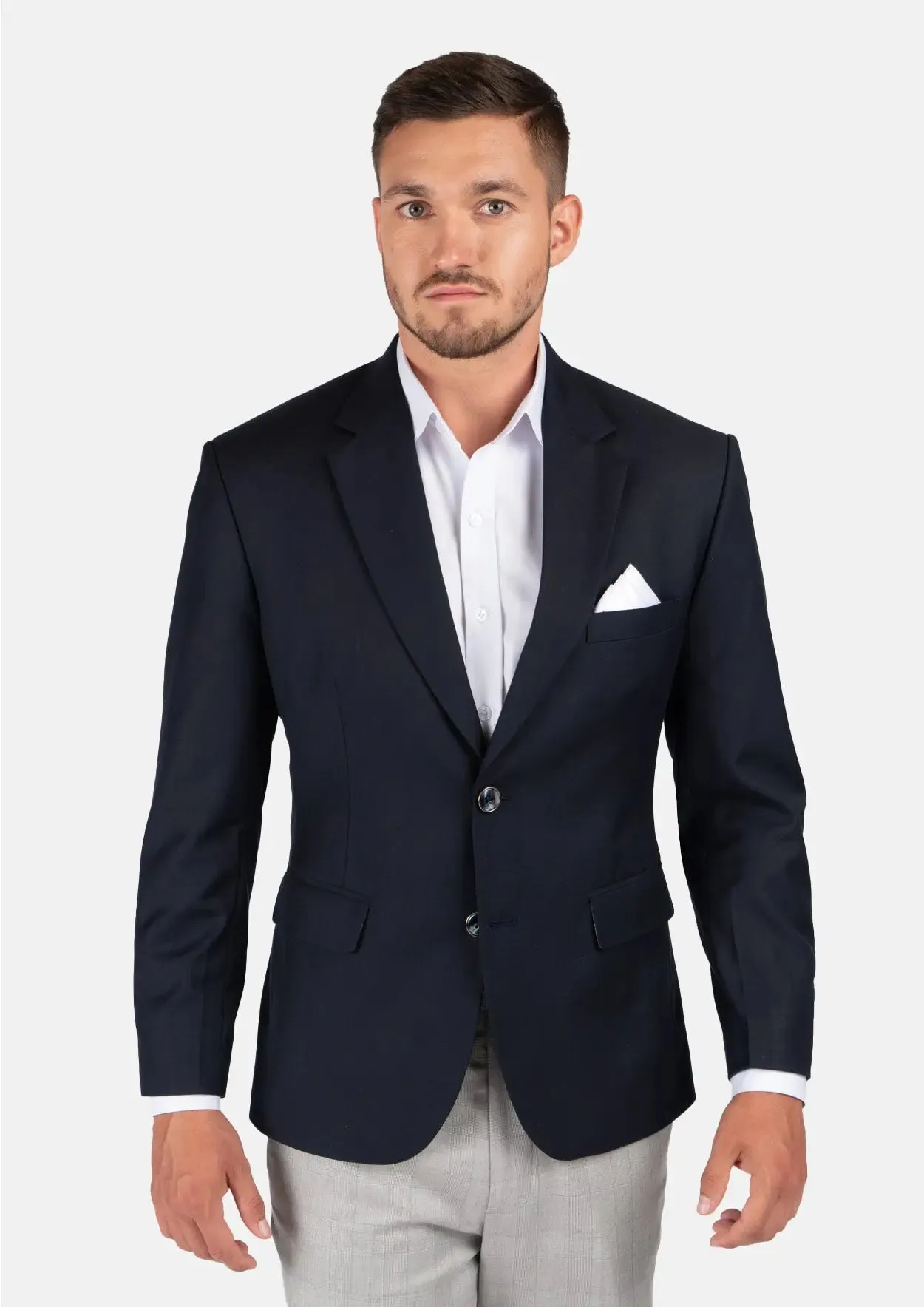 Astor Dark Navy Twill Jacket