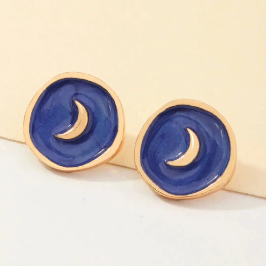 Astral Earrings Navy