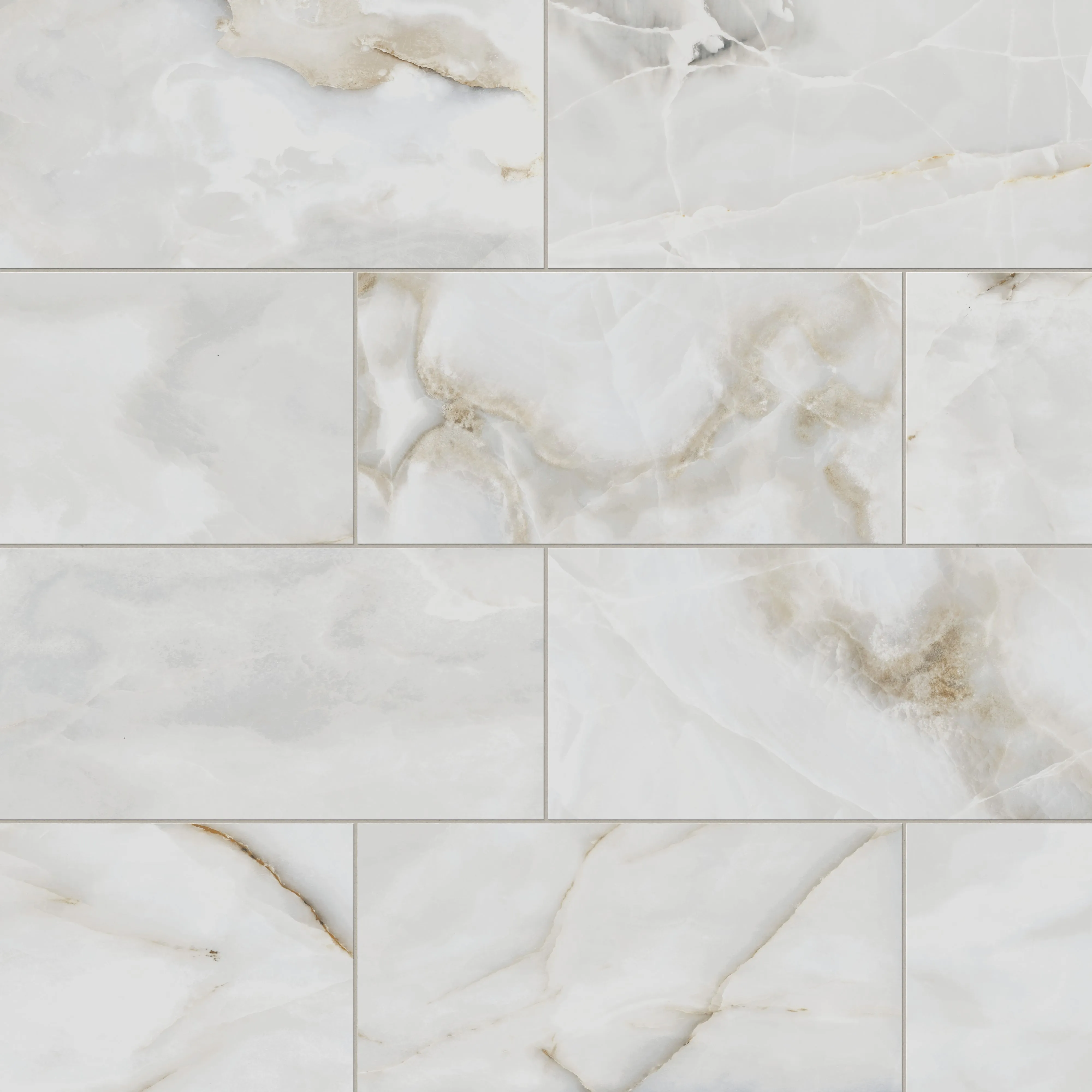 Astrid 12x24 Polished Porcelain Tile in Pearl