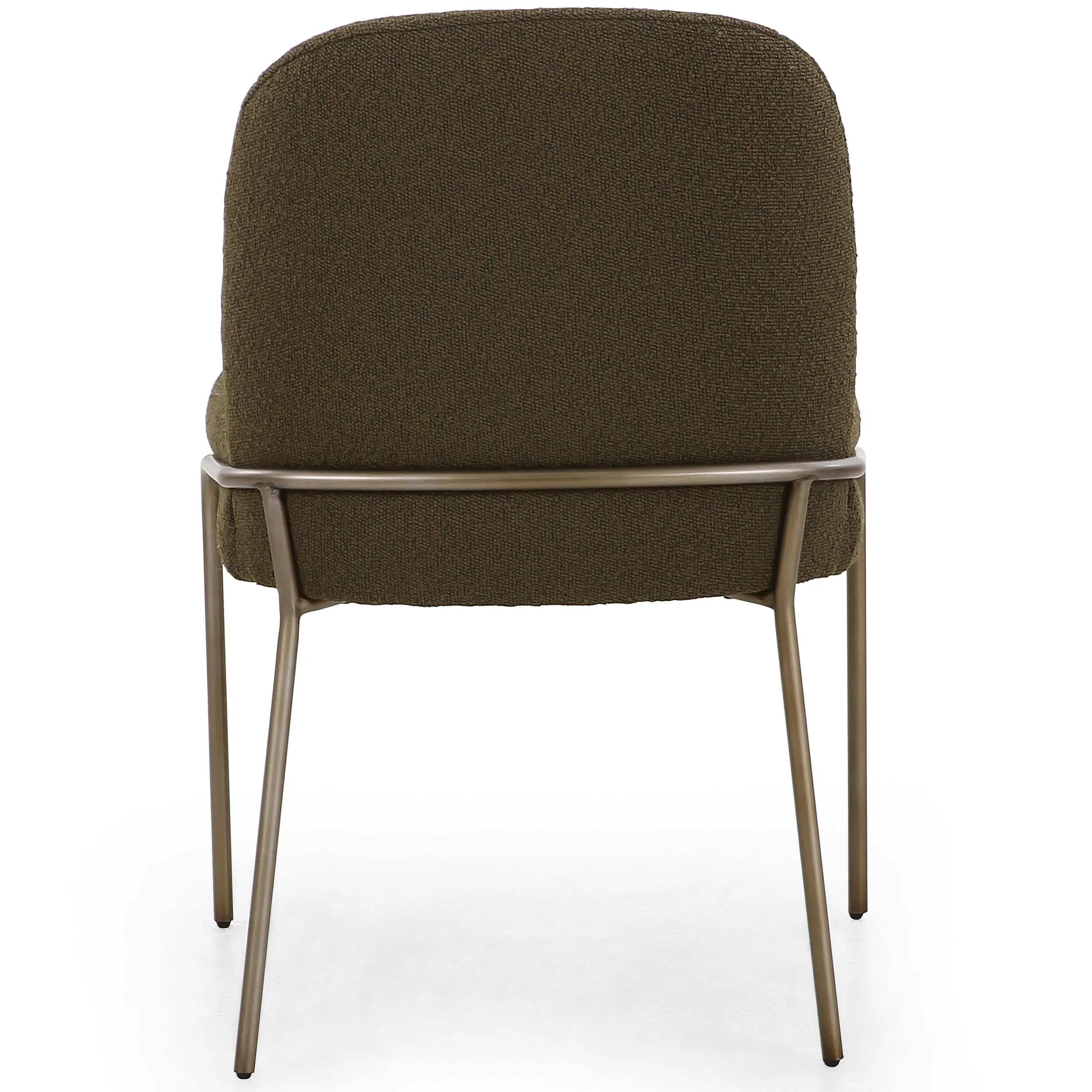 Astrud Dining Chair, Boucle Olive, Set of 2