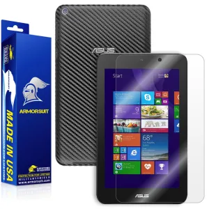 ASUS VivoTab 8 M81C Screen Protector   Black Carbon Fiber Skin