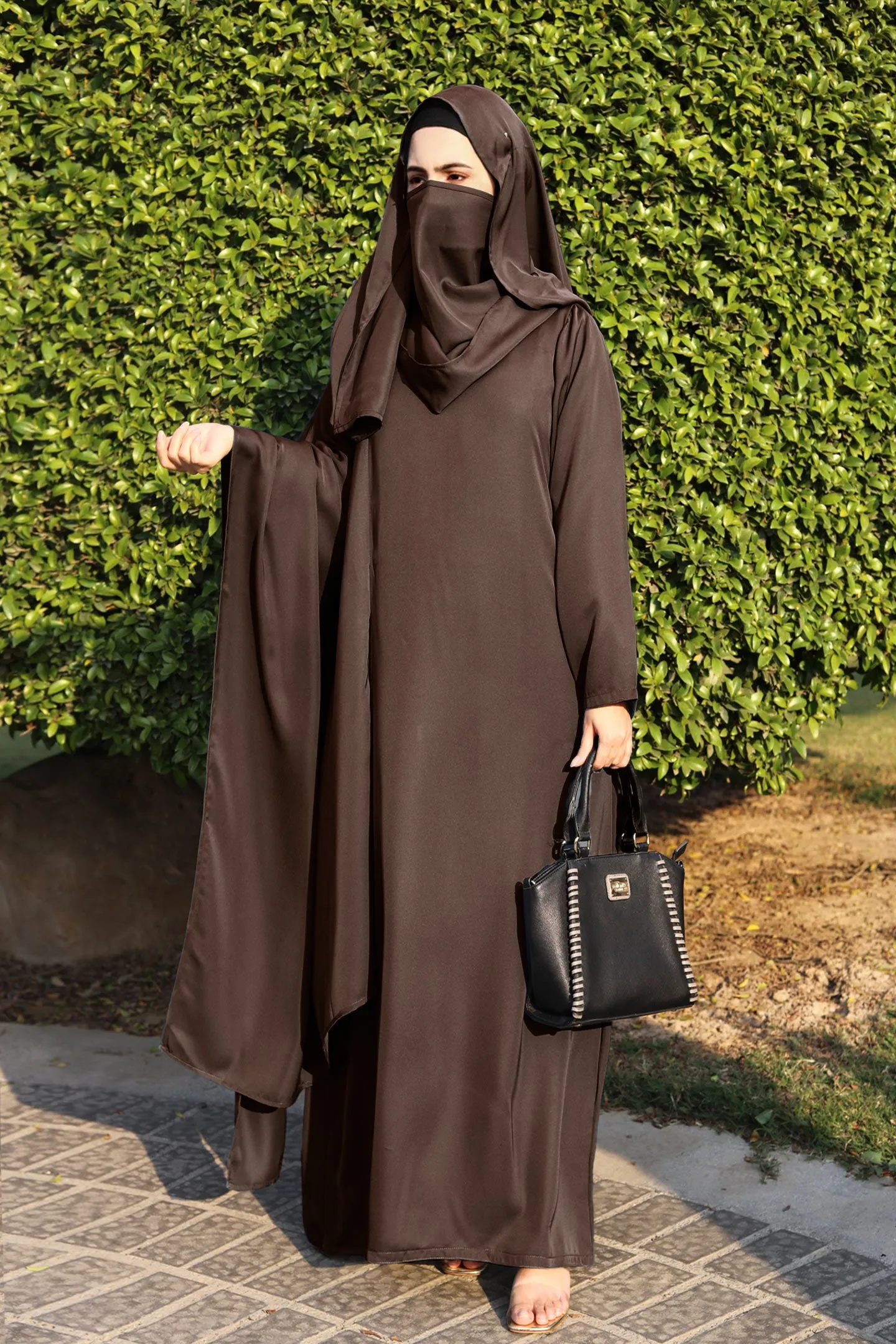 Asymmetric Butterfly Abaya and Hijaab