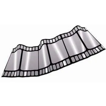 At the Movies Foil Wall Border Backdrop