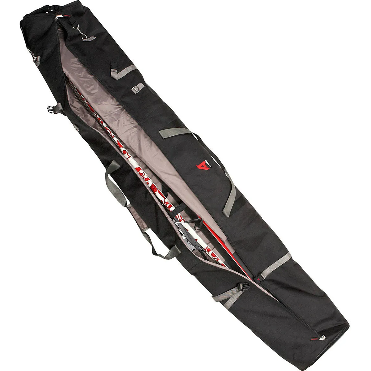 Athalon Wheeling Double Ski Bag Padded 190cm