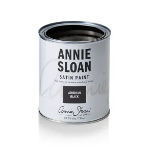 Athenian Black Satin Paint