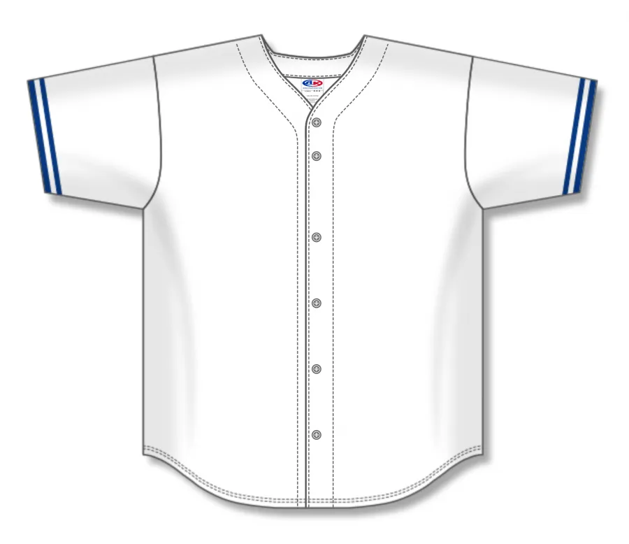 Athletic Knit (AK) Custom ZBA71-TOR6070 Toronto Blue Jays White Baseball Jersey