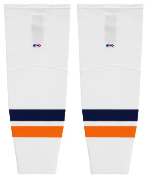 Athletic Knit (AK) HS2100-511 New York Islanders White Mesh Ice Hockey Socks