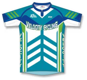 Athletic Knit Custom Cycling Jersey Design 1519