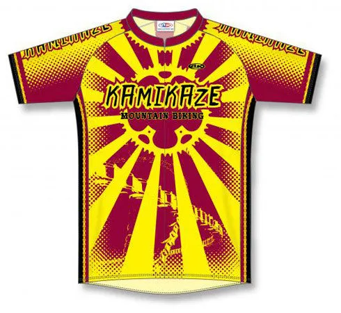 Athletic Knit Custom Cycling Jersey Design 1524